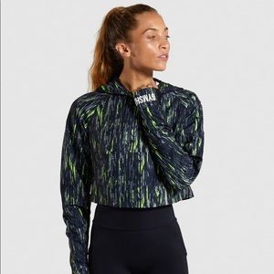 Gymshark Non Stop Cropped Hoodie - Print